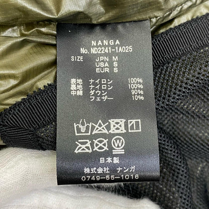 NANGA | ナンガ MAZENO RIDGE JACKET ダウンジャケット ND2241-1A025 ブラック サイズ：M【加古川店】