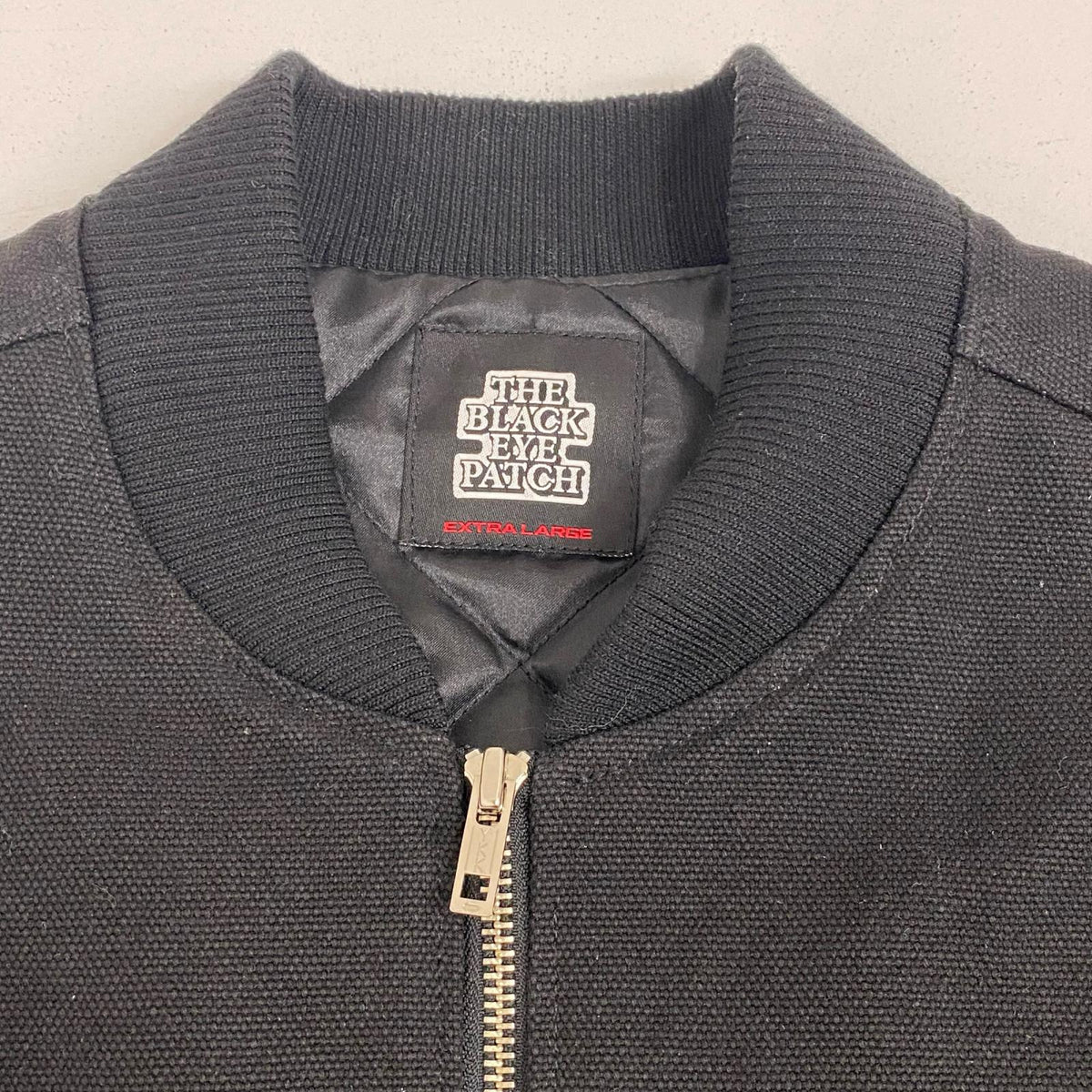 BlackEyePatch | ブラックアイパッチ Sticker Slapped Duck Vest ダウンベスト ブラック サイズ：L【加古川店】