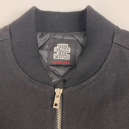 BlackEyePatch | ブラックアイパッチ Sticker Slapped Duck Vest ダウンベスト ブラック サイズ：L【加古川店】