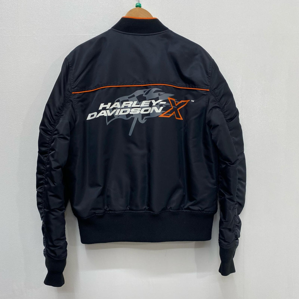 HARLEY-DAVIDSON | ハーレーダビットソン バックロゴ ミリタリーコート ブラック【加古川店】