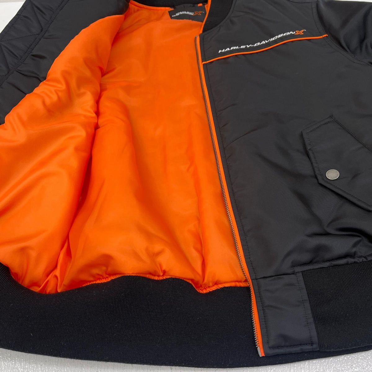 HARLEY-DAVIDSON | ハーレーダビットソン バックロゴ ミリタリーコート ブラック【加古川店】
