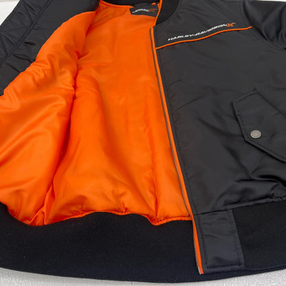 HARLEY-DAVIDSON | ハーレーダビットソン バックロゴ ミリタリーコート ブラック【加古川店】