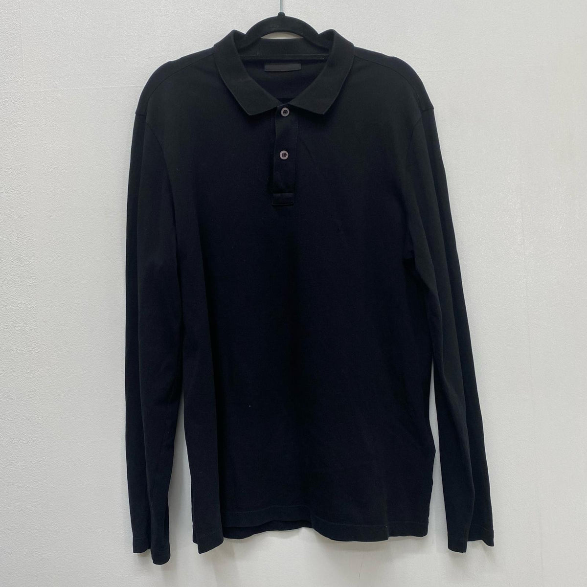 PRADA | プラダ 国内正規品 ポロシャツ DNA605 S152 1JQL ブラック サイズ：L【加古川店】