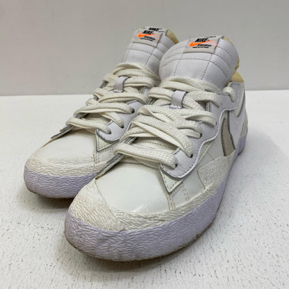 NIKE | ナイキ sacai×Blazer Low スニーカー DM6443-100 ホワイト 27cm【加古川店】