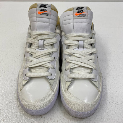 NIKE | ナイキ sacai×Blazer Low スニーカー DM6443-100 ホワイト 27cm【加古川店】