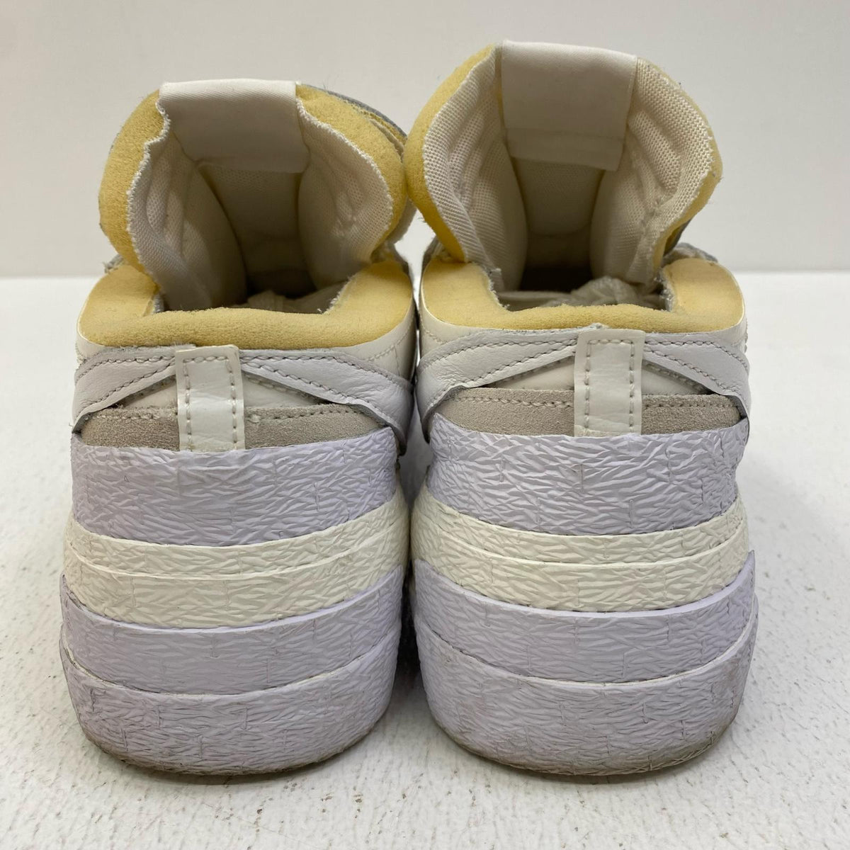 NIKE | ナイキ sacai×Blazer Low スニーカー DM6443-100 ホワイト 27cm【加古川店】
