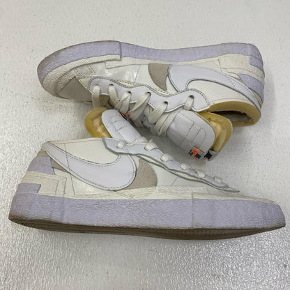 NIKE | ナイキ sacai×Blazer Low スニーカー DM6443-100 ホワイト 27cm【加古川店】