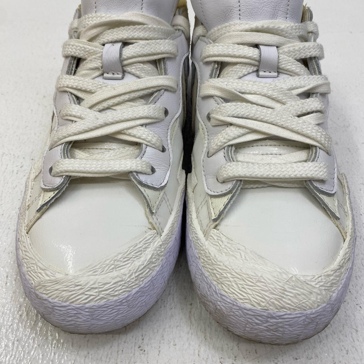 NIKE | ナイキ sacai×Blazer Low スニーカー DM6443-100 ホワイト 27cm【加古川店】