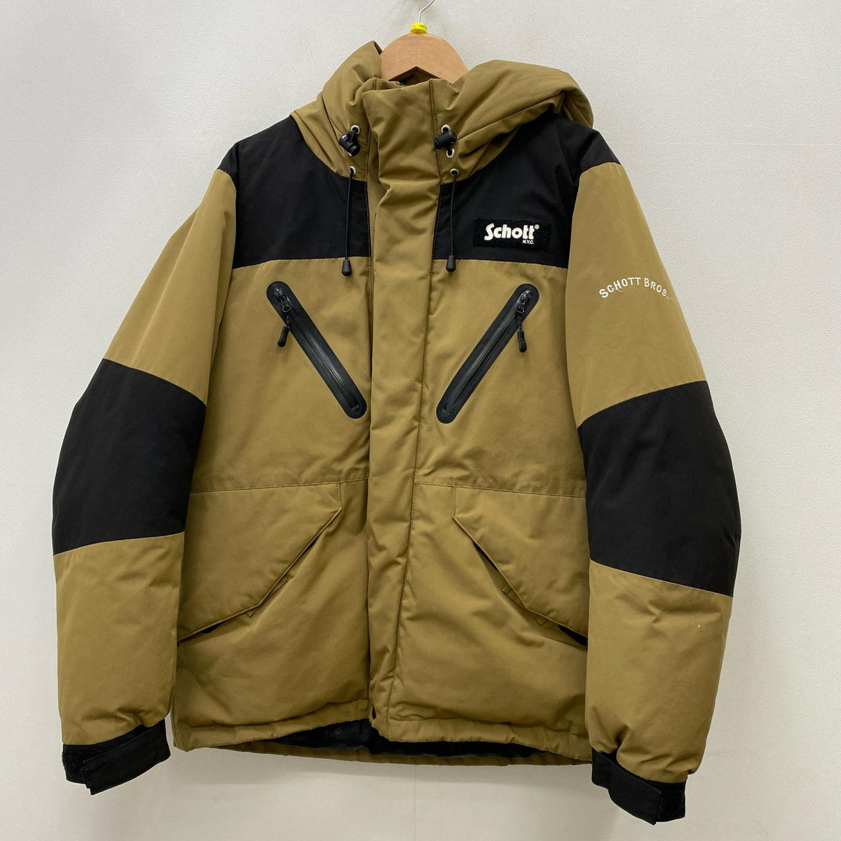 schott | ショット ダウンジャケット 3192054 オリーブ サイズ：L【加古川店】