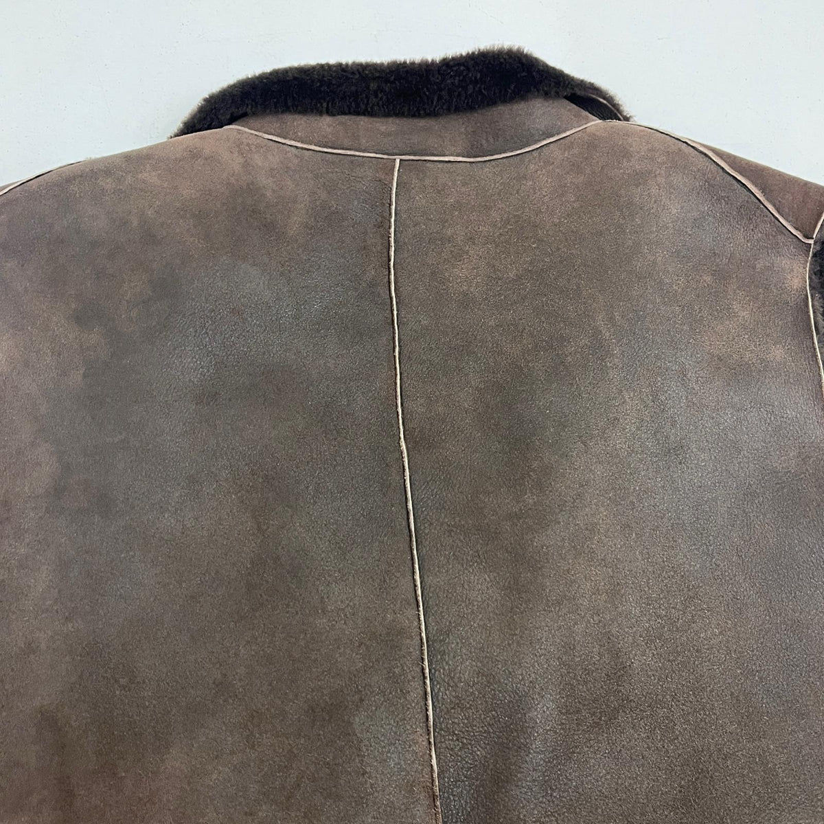 JIL SANDER | ジルサンダー STAND NECK MOUTON VEST ベスト ブラウン サイズ：50【加古川店】