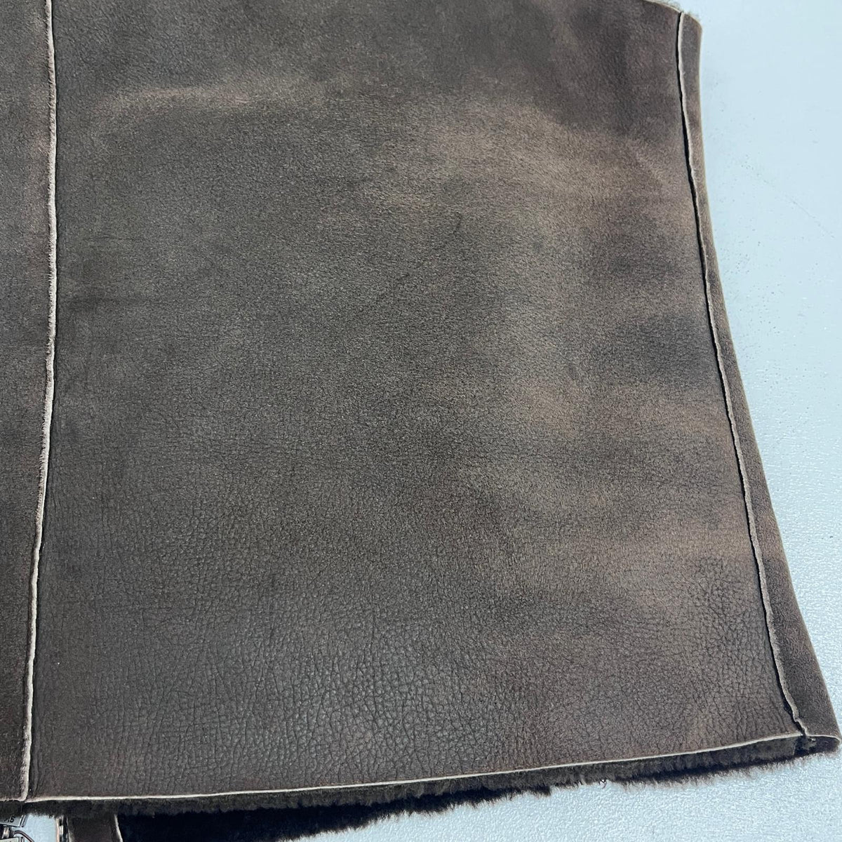 JIL SANDER | ジルサンダー STAND NECK MOUTON VEST ベスト ブラウン サイズ：50【加古川店】