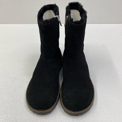 BIRKENSTOCK | ビルケンシュトック Uppsala Zip Shearling ブーツ 1030242 ブラック【加古川店】