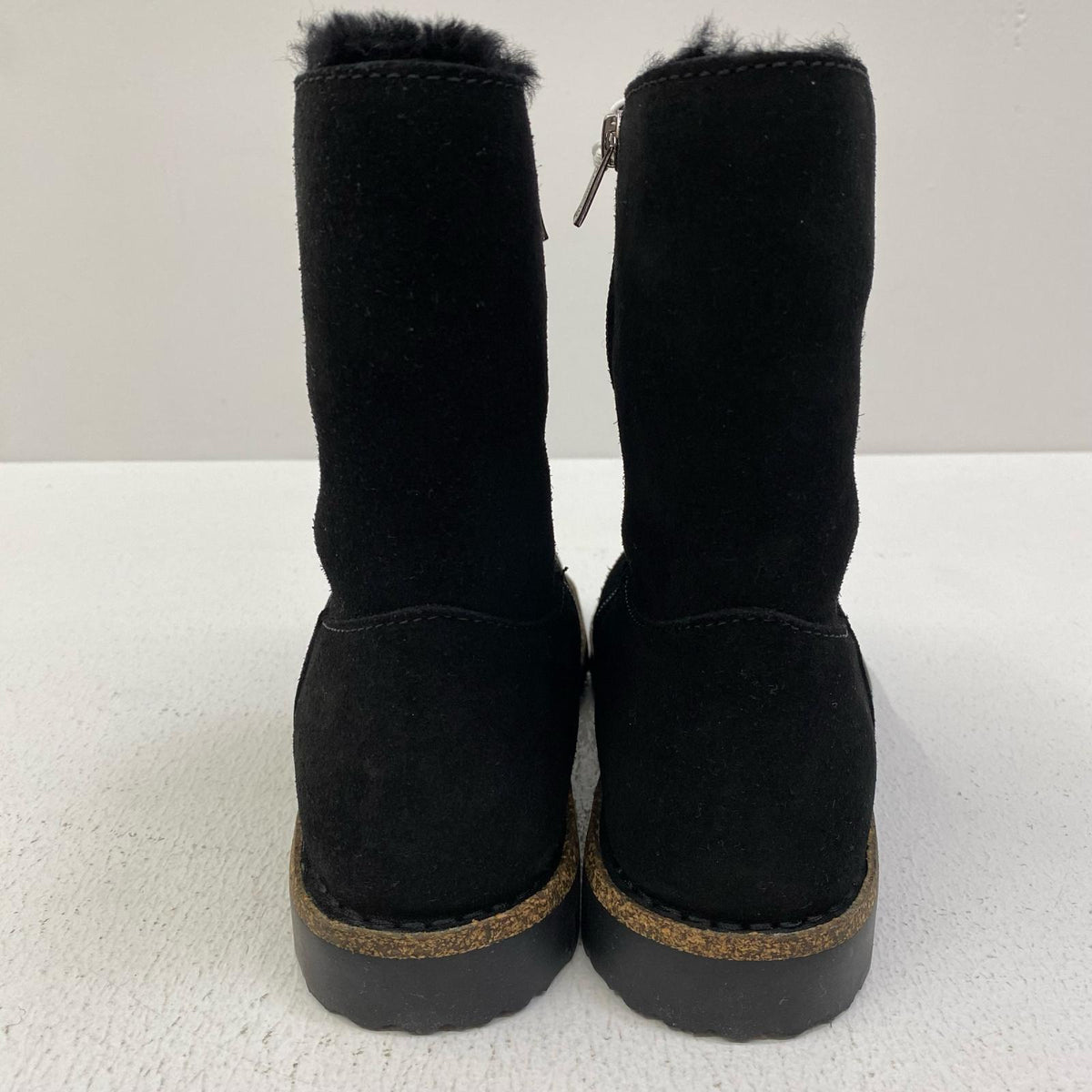 BIRKENSTOCK | ビルケンシュトック Uppsala Zip Shearling ブーツ 1030242 ブラック【加古川店】