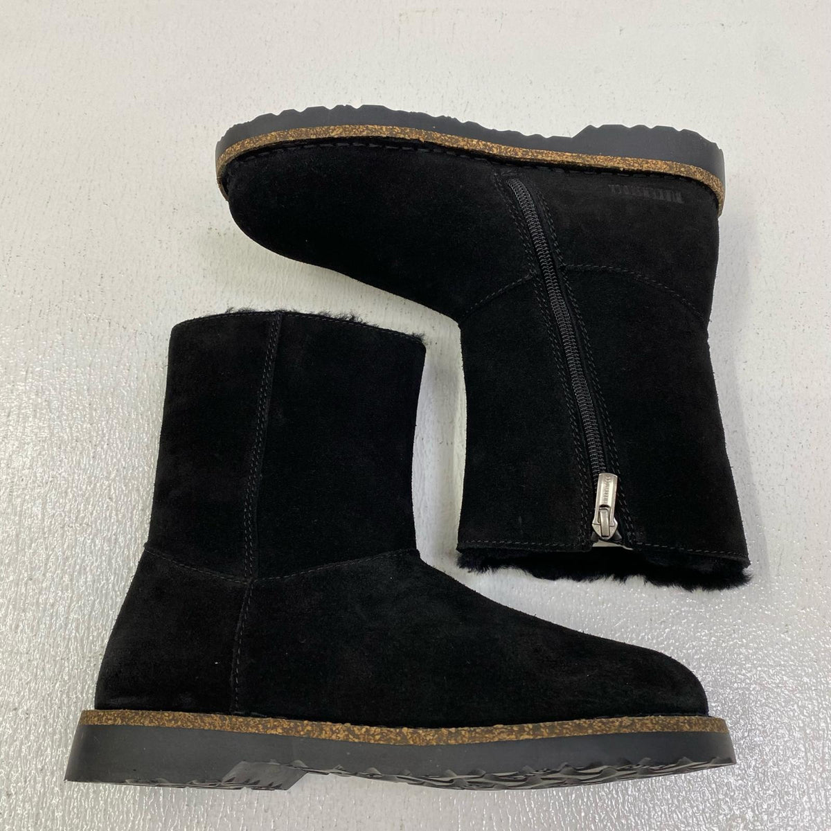 BIRKENSTOCK | ビルケンシュトック Uppsala Zip Shearling ブーツ 1030242 ブラック【加古川店】