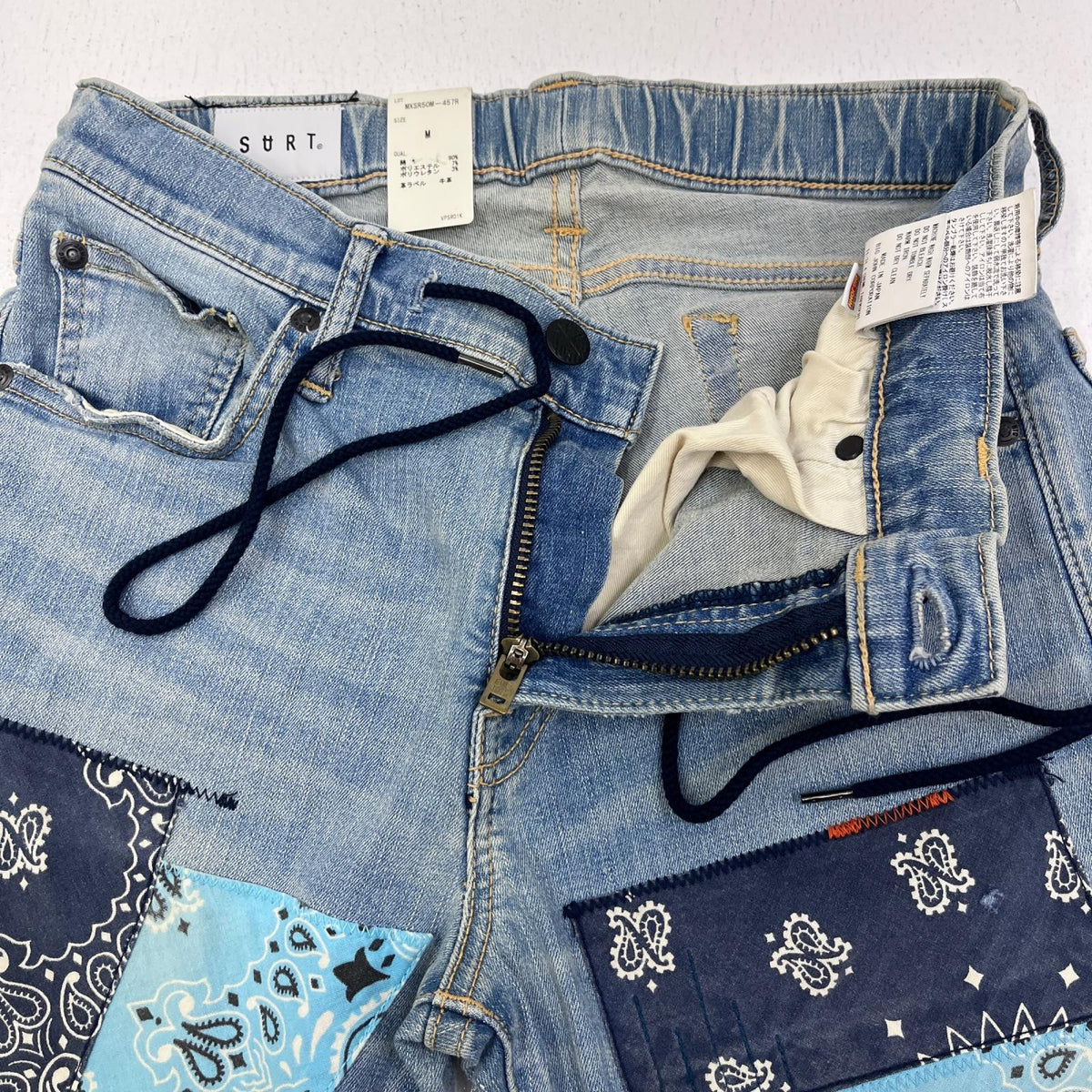 SURT | サート BANDANA PATCHWORK DENIM デニムパンツ 785-4211229 インディゴ サイズ：M【加古川店】