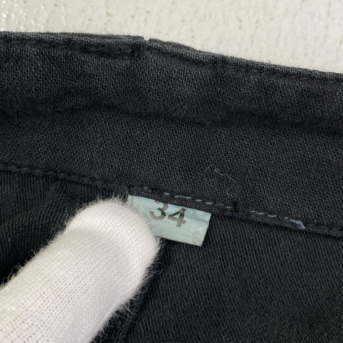 黒染めベイカーパンツ パンツ ブラック サイズ：34【加古川店】