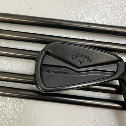 【ゴルフ用品】 Callaway | キャロウェイ CALLAWAY アイアンセット X FORGED BLACK(2024) 6本ｾｯﾄ シャフト:NS.PRO MODUS3 TOUR120 BLK フレックス:S 5~9.P【加古川店】
