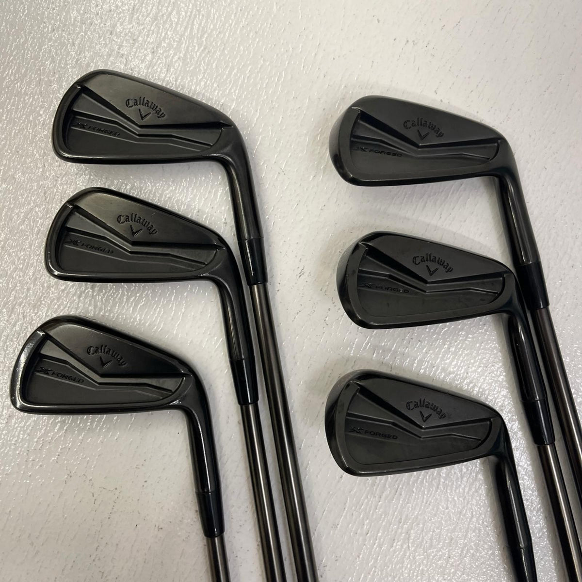 【ゴルフ用品】 Callaway | キャロウェイ CALLAWAY アイアンセット X FORGED BLACK(2024) 6本ｾｯﾄ シャフト:NS.PRO MODUS3 TOUR120 BLK フレックス:S 5~9.P【加古川店】