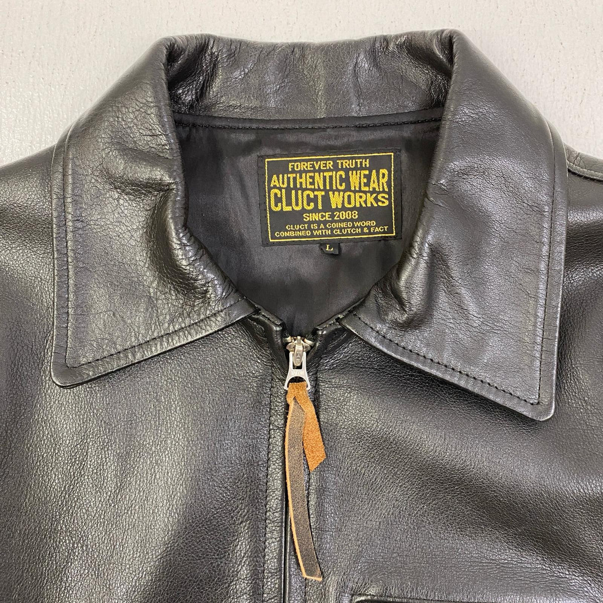 CLUCT | クラクト レザー ブラック サイズ：L【加古川店】