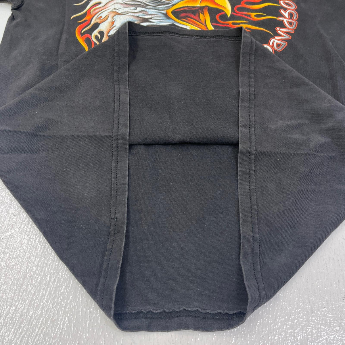 HARLEY-DAVIDSON | ハーレーダビットソン FLAME/EAGLE 長袖Ｔシャツ ブラック サイズ：M【加古川店】