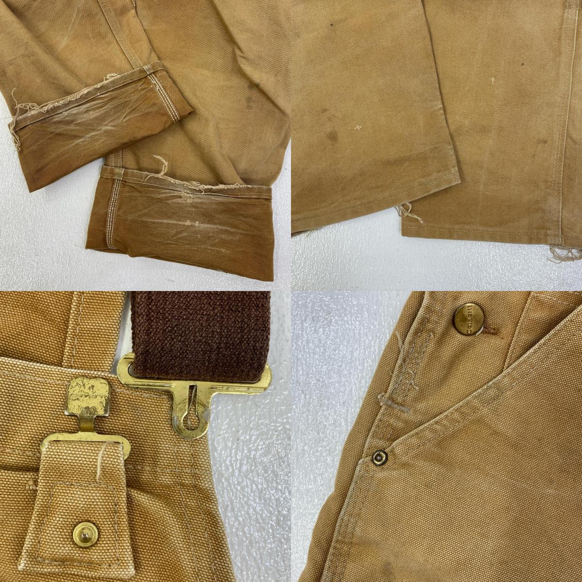 Carhartt | カーハート Duck Bib Overalls オーバーオール R01 BRN ブラウン サイズ：34【加古川店】