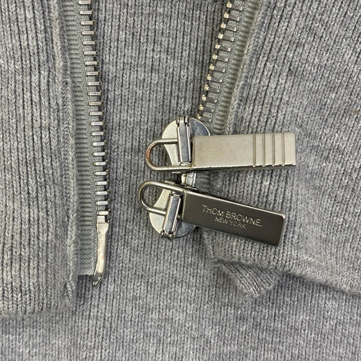 THOM BROWNE | トムブラウン クラシックループバック4-BAR パーカー MJT022H-00535068 グレー サイズ：2【加古川店】