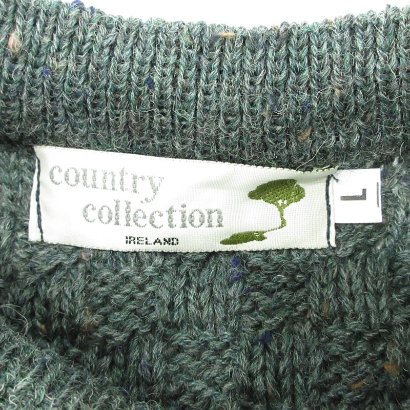 COUNTRYCOLLECTION | カントリーコレクション セーター ニット グレー サイズ：L【三重本店】
