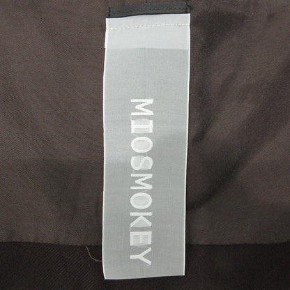 6(ROKU) | ロク MIOSMOKEY ミオズモーキー ウールジレベスト ベスト 222VE001F-B パープルブラウン サイズ：38【三重本店】