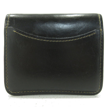 WILDSWANS | ワイルドスワンズ ウォレット 二つ折り財布 ブラック×ブラウン【三重本店】