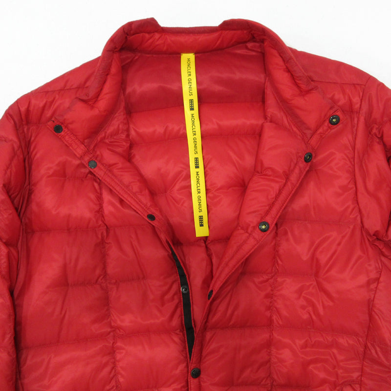 MONCLER | モンクレール × Fragment design フラグメント デザイン HOTZ GIUBBOTTO ダウンジャケット ダウンジャケット D209U4134500 53858 レッド サイズ：1【三重本店】