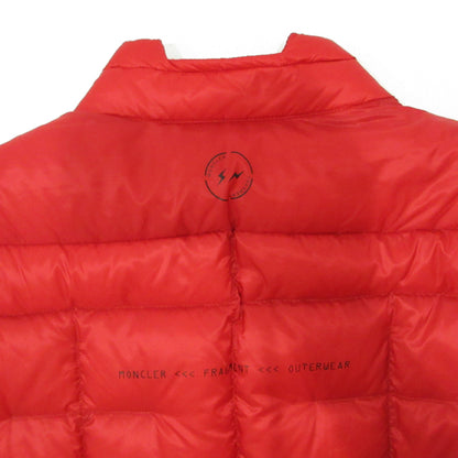 MONCLER | モンクレール × Fragment design フラグメント デザイン HOTZ GIUBBOTTO ダウンジャケット ダウンジャケット D209U4134500 53858 レッド サイズ：1【三重本店】