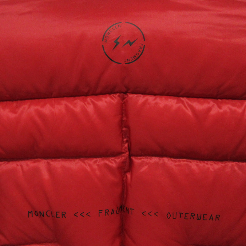 MONCLER | モンクレール × Fragment design フラグメント デザイン HOTZ GIUBBOTTO ダウンジャケット ダウンジャケット D209U4134500 53858 レッド サイズ：1【三重本店】
