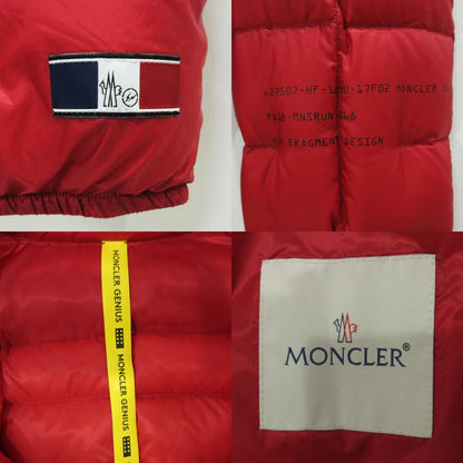 MONCLER | モンクレール × Fragment design フラグメント デザイン HOTZ GIUBBOTTO ダウンジャケット ダウンジャケット D209U4134500 53858 レッド サイズ：1【三重本店】