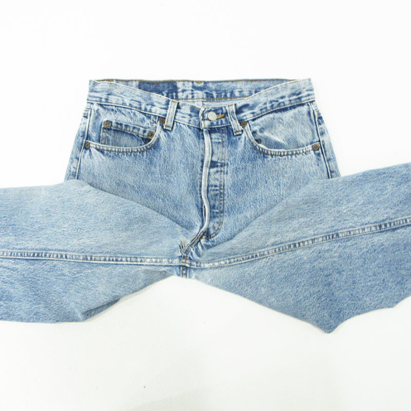 Levi's | リーバイス ボタンフライ ケミカルウォッシュ 90s デニムパンツ 501-0108 ブルー サイズ：32【三重本店】