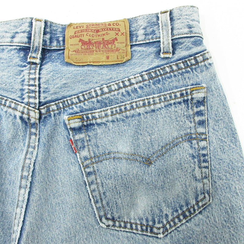 Levi's | リーバイス ボタンフライ ケミカルウォッシュ 90s デニムパンツ 501-0108 ブルー サイズ：32【三重本店】
