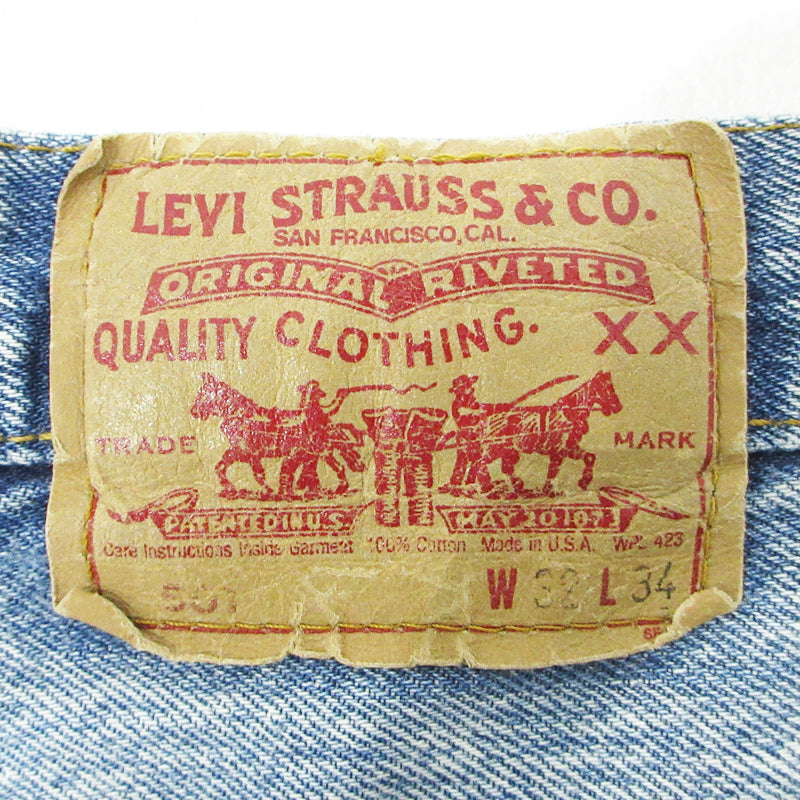 Levi's | リーバイス ボタンフライ ケミカルウォッシュ 90s デニムパンツ 501-0108 ブルー サイズ：32【三重本店】