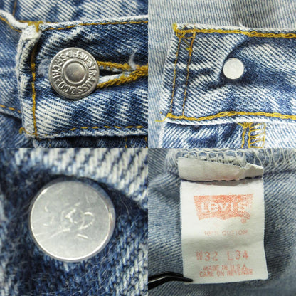 Levi's | リーバイス ボタンフライ ケミカルウォッシュ 90s デニムパンツ 501-0108 ブルー サイズ：32【三重本店】
