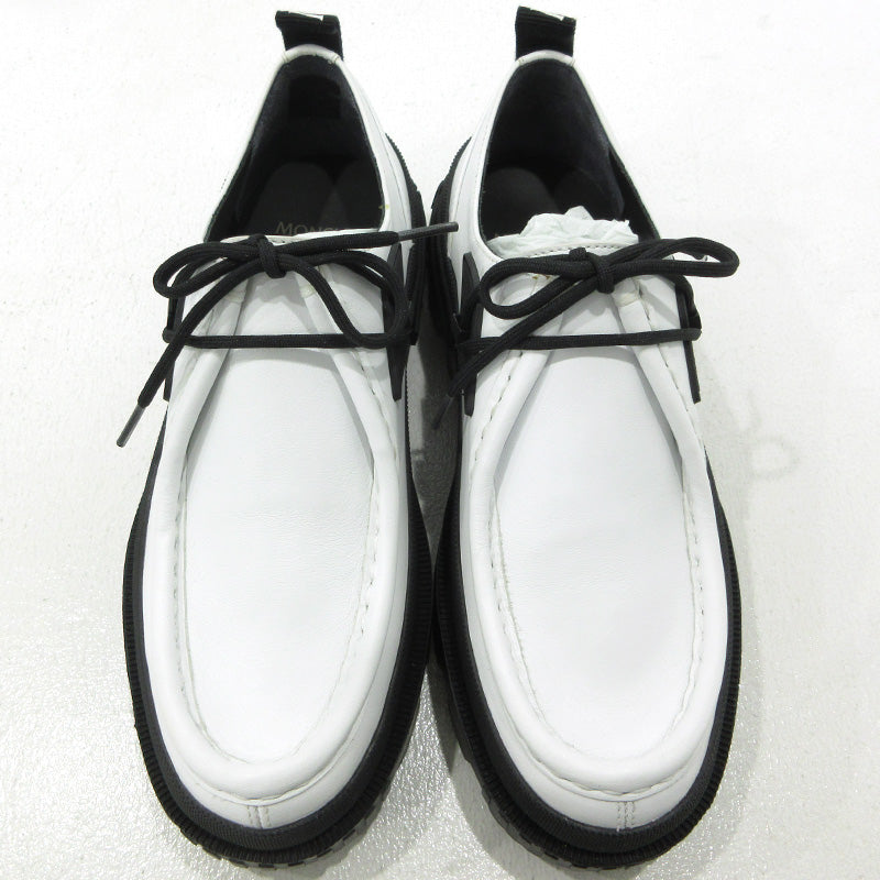 MONCLER | モンクレール MON LOAFERS SHOES WALLABEE その他靴 ホワイト【三重本店】