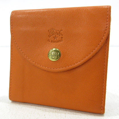 IL BISONTE | イルビゾンテ 二つ折りフラップ財布 三つ折り財布 ブラウン系【三重本店】