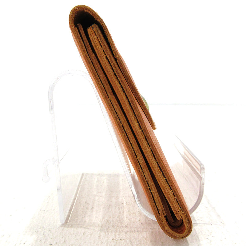 IL BISONTE | イルビゾンテ 二つ折りフラップ財布 三つ折り財布 ブラウン系【三重本店】