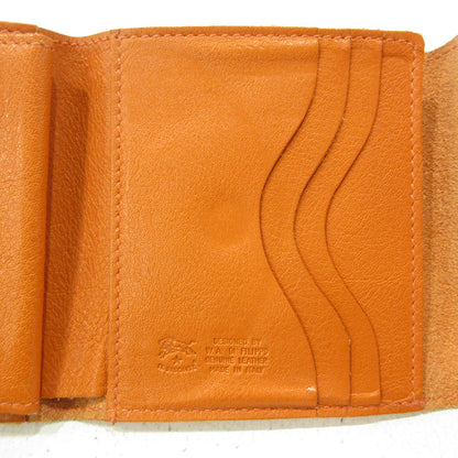 IL BISONTE | イルビゾンテ 二つ折りフラップ財布 三つ折り財布 ブラウン系【三重本店】