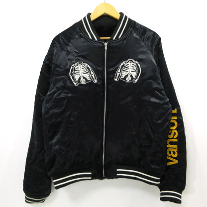 VANSON | バンソン リバーシブルスカジャン スーベニアジャケット GY70 22-011-300-9000-3-0 ブラック サイズ：M【三重本店】