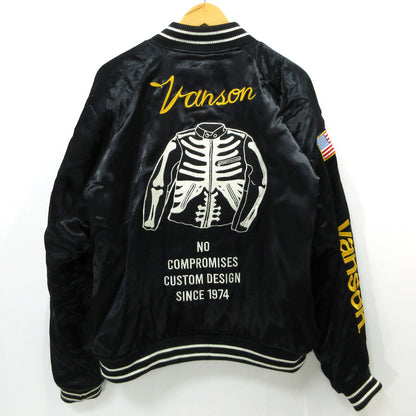 VANSON | バンソン リバーシブルスカジャン スーベニアジャケット GY70 22-011-300-9000-3-0 ブラック サイズ：M【三重本店】