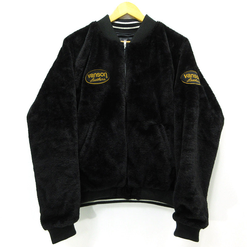 VANSON | バンソン リバーシブルスカジャン スーベニアジャケット GY70 22-011-300-9000-3-0 ブラック サイズ：M【三重本店】