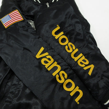 VANSON | バンソン リバーシブルスカジャン スーベニアジャケット GY70 22-011-300-9000-3-0 ブラック サイズ：M【三重本店】
