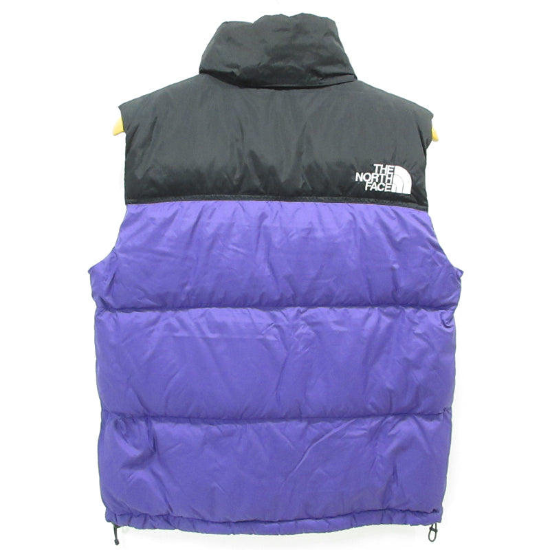 THE NORTH FACE | ザ・ノースフェイス Nuptse Vest ヌプシベスト ダウンベスト ND91843 パープル×ブラック サイズ：M【三重本店】