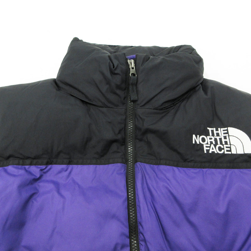 THE NORTH FACE | ザ・ノースフェイス Nuptse Vest ヌプシベスト ダウンベスト ND91843 パープル×ブラック サイズ：M【三重本店】