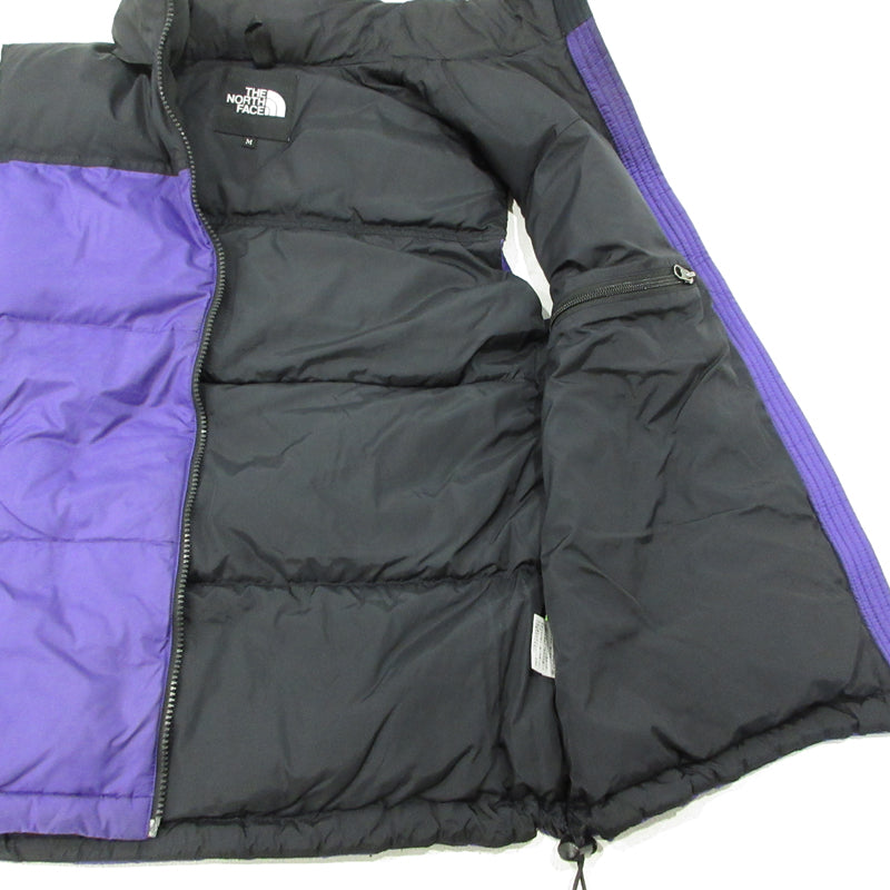 THE NORTH FACE | ザ・ノースフェイス Nuptse Vest ヌプシベスト ダウンベスト ND91843 パープル×ブラック サイズ：M【三重本店】