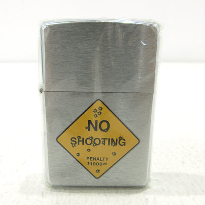ZIPPO | ジッポ NO SHOOTING ライター シルバー【三重本店】
