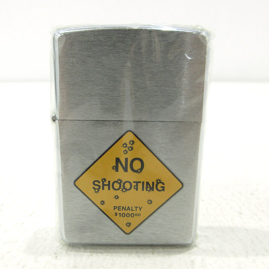ZIPPO | ジッポ NO SHOOTING ライター シルバー【三重本店】